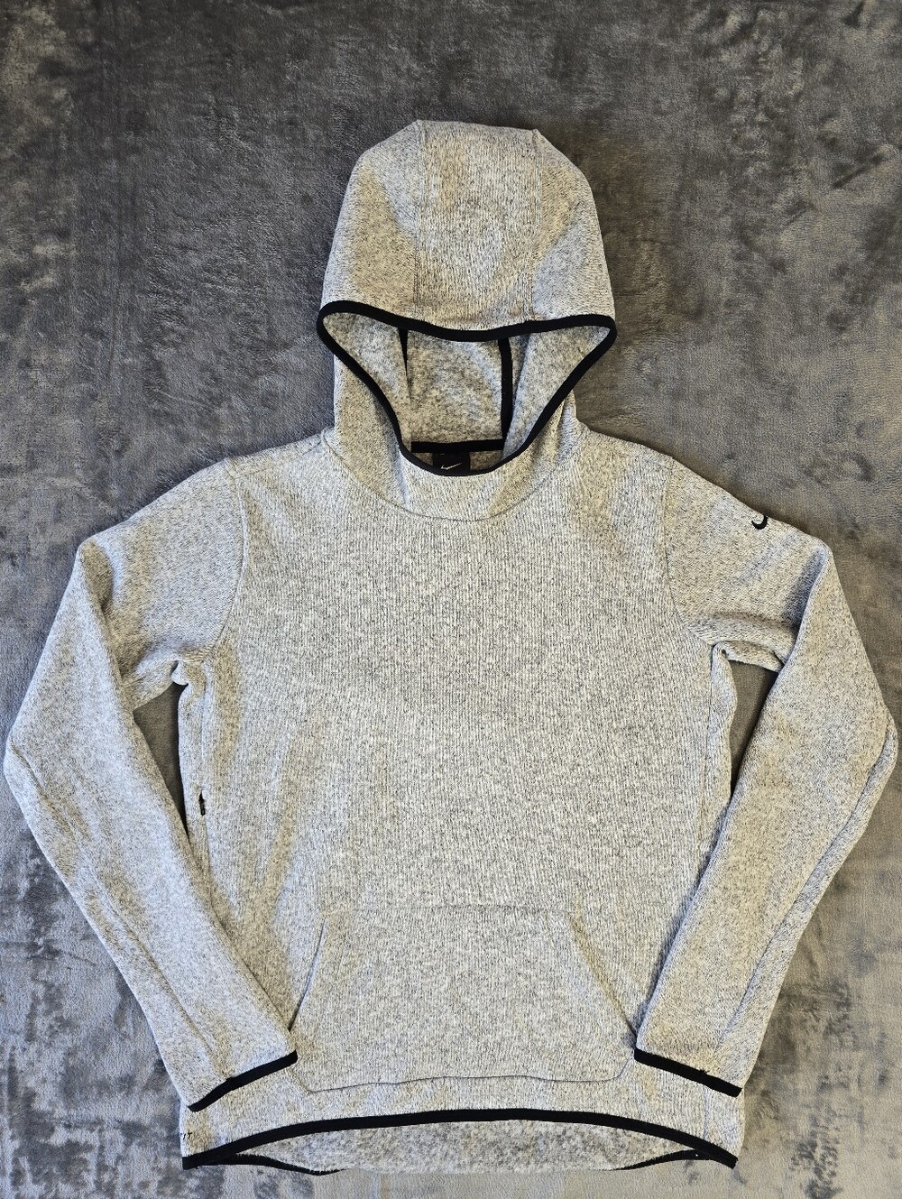 Nike Woman's Hypernatural Therma-Fit Hoodie Size Large Gray